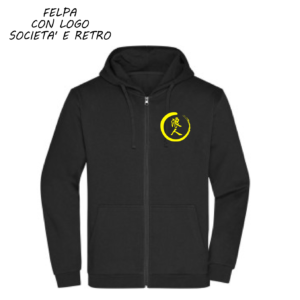 felpa con zip Ronin