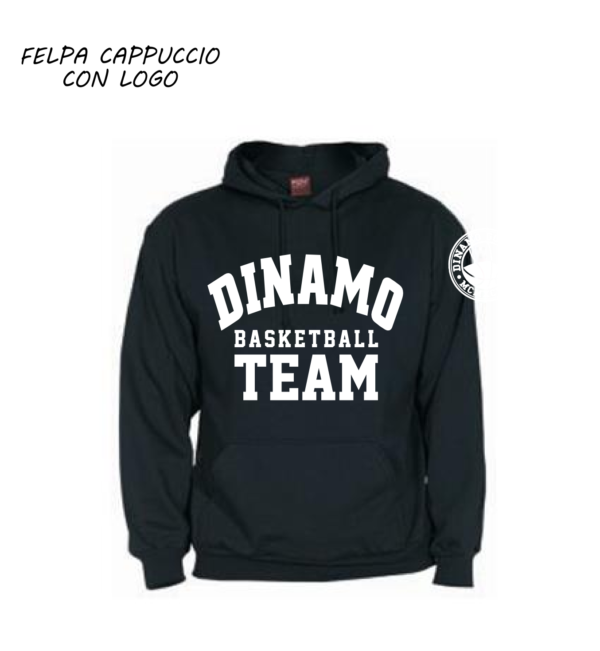 felpa cappuccio Dinamo